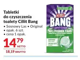 Makro Tabletki do czyszczenia toalety Cillit Bang Sosnowy Las oferta