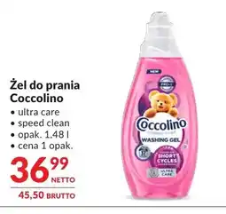 Makro Żel do prania Coccolino ultra care oferta
