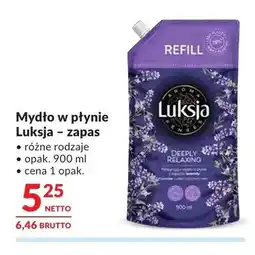Makro Mydło w płynie Luksja zapas oferta
