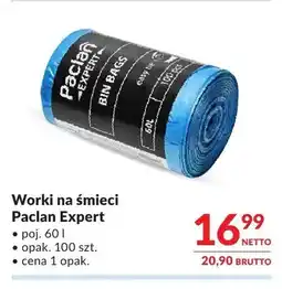 Makro Worki na śmieci Paclan Expert oferta