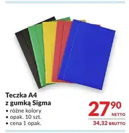 Makro Teczka A4 z gumką Sigma oferta