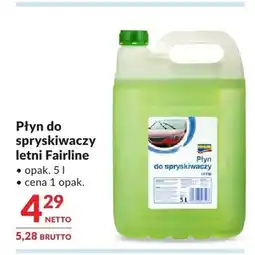Makro Płyn do spryskiwaczy letni Fairline oferta