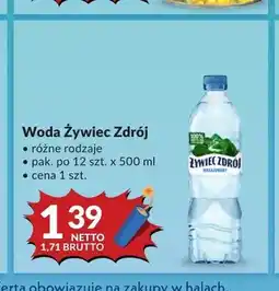 Makro Woda Żywiec Zdrój oferta