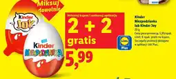 Lidl Kinder Niespodzianka oferta