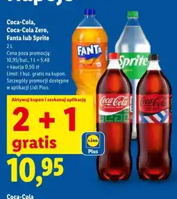 Lidl Napój gazowany Fanta oferta