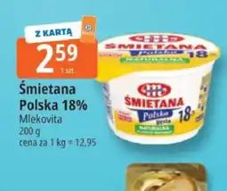 E.Leclerc Śmietana Polska 18% Mlekovita oferta