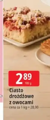 E.Leclerc Ciasto drożdżowe z owocami oferta
