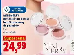 Lidl Róż prasowany do policzków MINI MERRY oferta