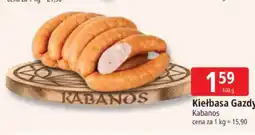 E.Leclerc Kiełbasa Gazdy Kabanos oferta