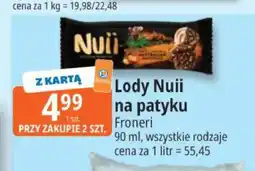 E.Leclerc Lody Nuii na patyku oferta
