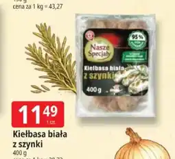 E.Leclerc Kiełbasa biała z szynki Nasze Specjały oferta