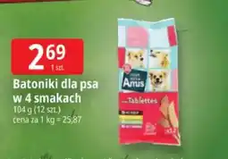 E.Leclerc Batoniki dla psa w 4 smakach Amis oferta