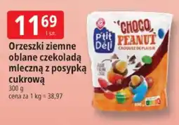 E.Leclerc Orzeszki ziemne oblane czekoladą mleczną z posypką cukrową P'tit Déli oferta