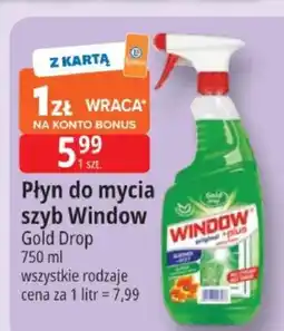 E.Leclerc Płyn do mycia szyb Window Gold Drop oferta