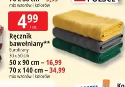 E.Leclerc Ręcznik bawełniany Eurofirany 30x50cm oferta
