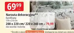 E.Leclerc Narzuta dekoracyjna Eurofirany 200x220cm/220x240cm oferta
