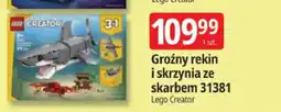 E.Leclerc Klocki Creator Groźny rekin i skrzynia ze skarbem 31381 oferta