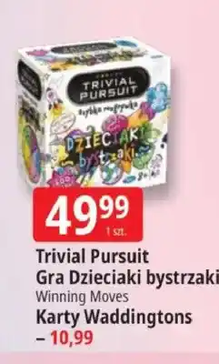 E.Leclerc Gra Trivial Pursuit Dzieciaki bystrzaki Winning Moves oferta