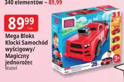 E.Leclerc Klocki Samochód wyścigowy Mega Bloks oferta