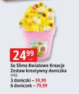 E.Leclerc Zestaw kreatywny doniczka So Slime Kwiatowe Kreacje oferta