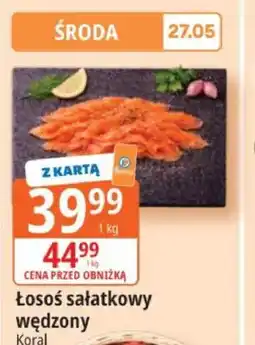 E.Leclerc Łosoś sałatkowy wędzony Koral oferta