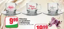 Dino Filiżanka ze spodkiem z dedykacją oferta