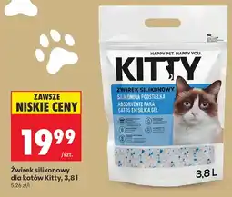 Biedronka Żwirek silikonowy dla kotów Kitty oferta