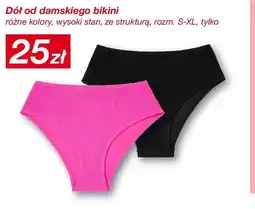 KiK Dół od damskiego bikini wysoki stan ze strukturą rozm. S-XL oferta