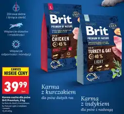 Biedronka Karma sucha dla psów Brit Premium oferta