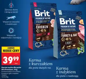 Karma sucha dla psów Brit Premium