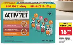Biedronka Karma w saszetce dla psów Activ Pet małe rasy 12-pak oferta