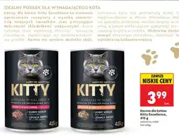 Biedronka Karma dla kotów Kitty Excellence kawałki w sosie bogata w indyka oferta