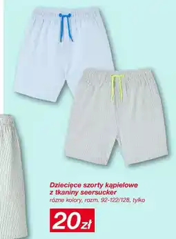KiK Dziecięce szorty kąpielowe z tkaniny seersucker rozm. 92-122/128 oferta