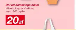 KiK Dół od damskiego bikini ze strukturą rozm. S-XL oferta
