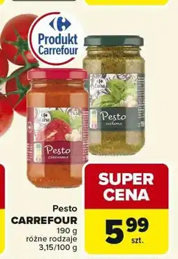 Carrefour Pesto zielone CARREFOUR oferta