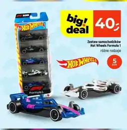 Dealz Zestaw samochodzików Hot Wheels Formuła 1 5-pak oferta