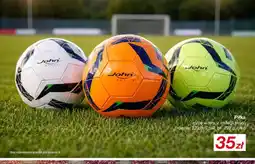 KiK Piłka John Sports z imitacji skóry rozmiar 22cm/5cali ok oferta
