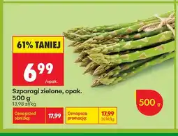 Biedronka Szparagi zielone oferta