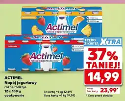Kaufland Napój jogurtowy Actimel wieloowocowy 12-pak oferta