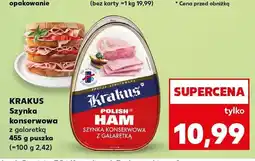 Kaufland Szynka konserwowa z galaretką Krakus oferta