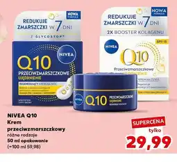 Kaufland Krem przeciwzmarszczkowy Nivea Q10 ujędrnienie na noc oferta