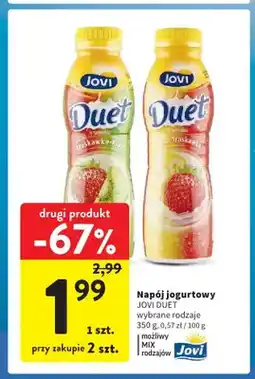 Intermarche Napój jogurtowy Jovi Duet oferta