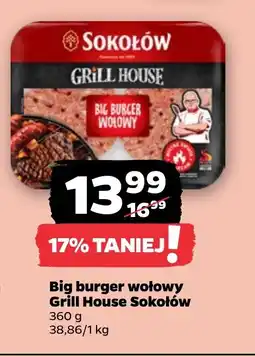Netto Big burger wołowy Grill House Sokołów oferta