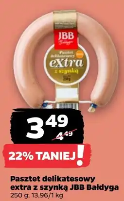 Netto Pasztet delikatesowy extra z szynką JBB Bałdyga oferta