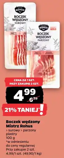 Netto Boczek wędzony Mistrz Rohus oferta