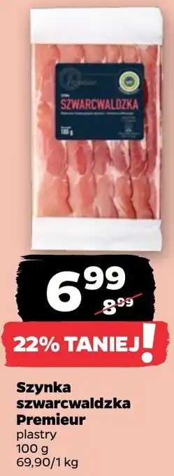 Netto Szynka szwarcwaldzka Premieur plastry oferta
