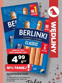 Netto Parówki Berlinki Classic oferta