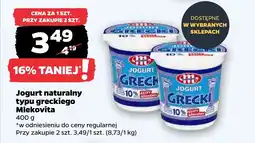 Netto Jogurt naturalny typu greckiego Mlekovita oferta