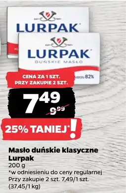 Netto Masło duńskie klasyczne Lurpak oferta