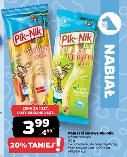 Netto Paluszki serowe Pik-Nik oferta